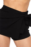 Short falda con detalle de lazo