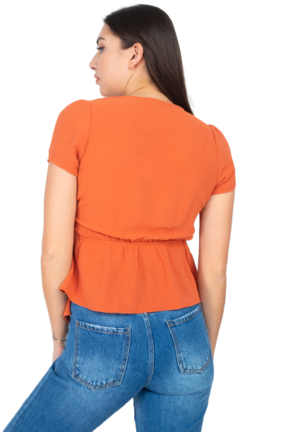 Blusa hebilla lateral