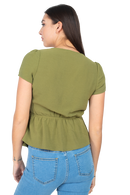 Blusa hebilla lateral