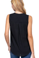 Blusa cuello pico