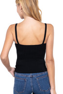 Blusa tirantes tipo canalé