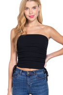 Blusa strapless