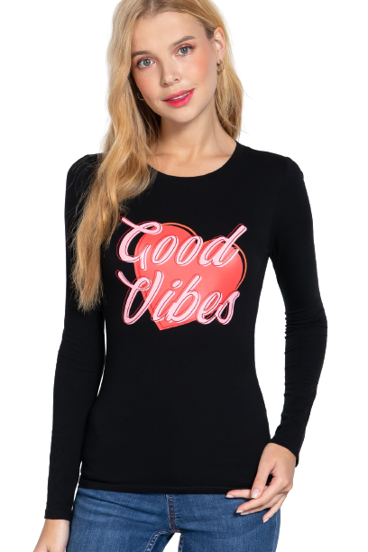 Blusa Casual - Good Vibes