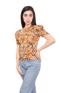 Blusa casual estampado