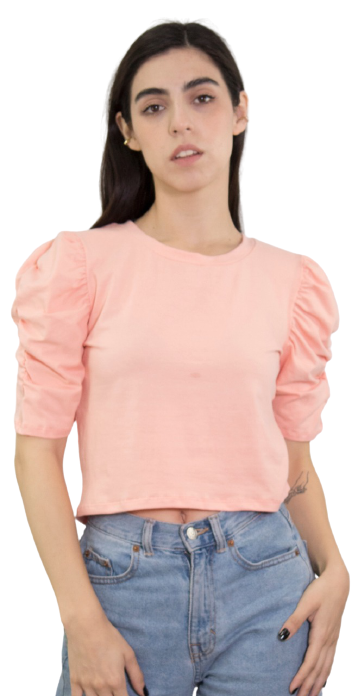 Blusa con mangas