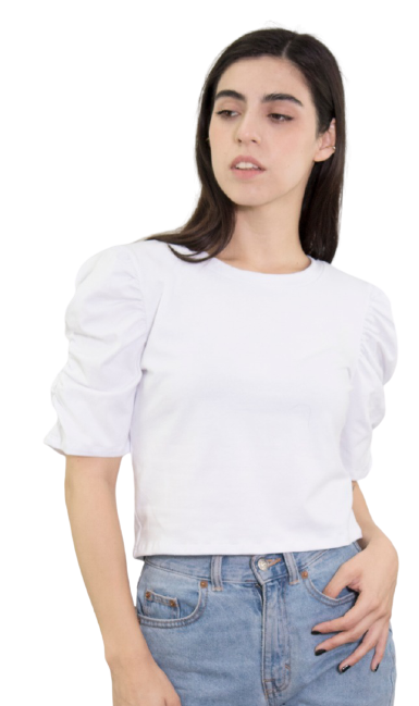 Blusa con mangas